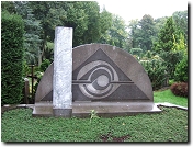 Schumachers Grab auf dem Neuen Friedhof in Kleve